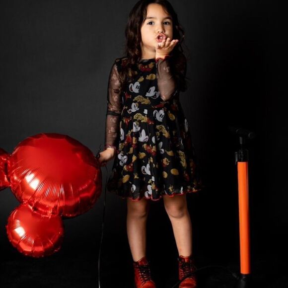 DESIGUAL | Black | TULLE MICKEY MOUSE DRESS - Picture 12 of 12